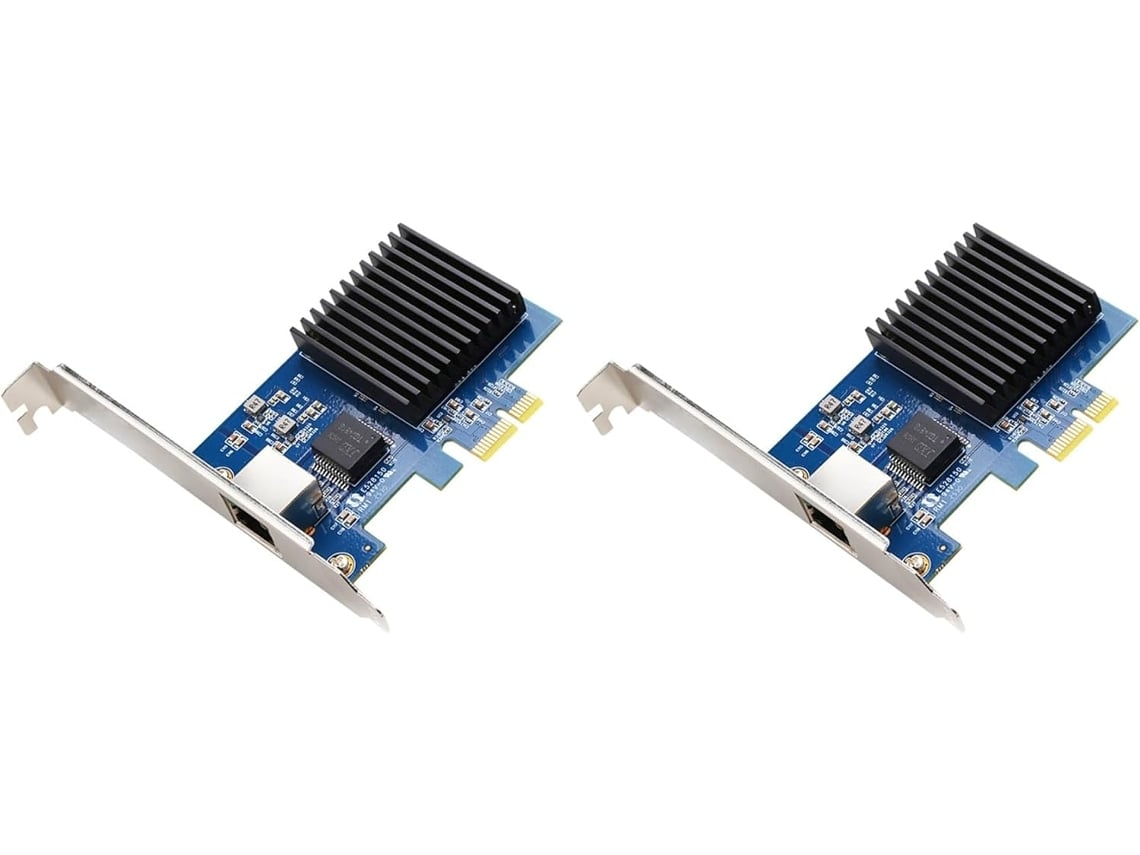 2 Tarjetas De Red Pcie De 10 Gb, Puerto Rj45, Chipset Rtl8127, Adquisición De Visión Pci-express X1 Para 10/11