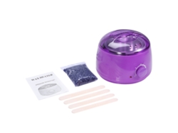Kit De Quente De Cera Para Depilação Em Salão Máquina Aquecedor De Cera Depilatória (lavanda)