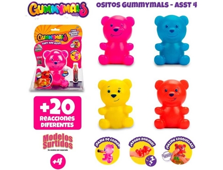 Muñeco FAMOSA Ositos Gummymals (Edad Mínima Recomendada: 4años)