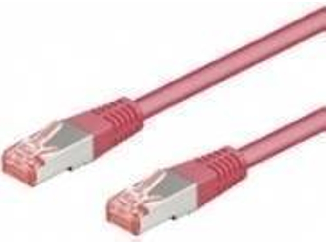Cable de Red GOOBAY (RJ45 - 5 m - Rosa)