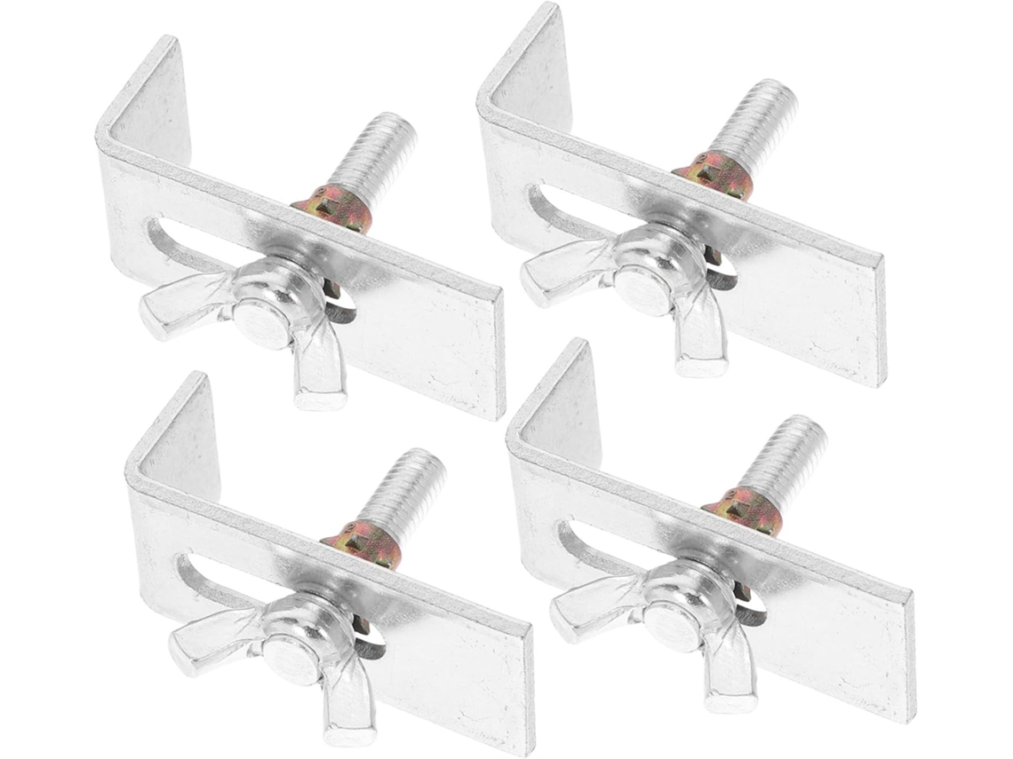Kit de 4 tornillos para lavabo de piedra, clips de fijación. Slowmoose