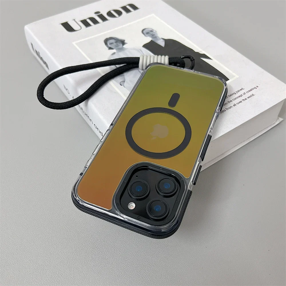 (iphone 11, Negro) Funda Protectora Magsafe Para Iphone, Compatible Con Carga Inalámbrica, Carcasa Rígida.