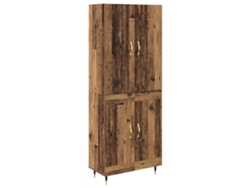 Aparador de madera antiguo 69,5x34x180 cm Madera procesada MAISON EXCLUSIVE