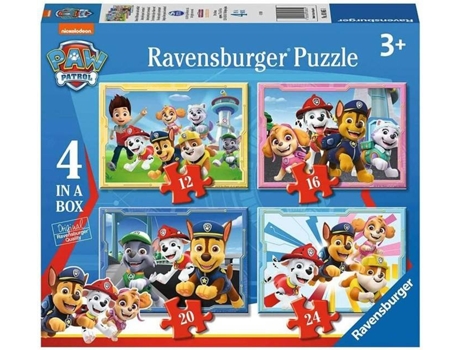 Puzzle PAW PATROL Puzzle 4 In A Box Paw Patrol B (Edad MÁÂÁÂÁÂÁ nima: 3 AÁÂÁÂÁÂÁ±os)