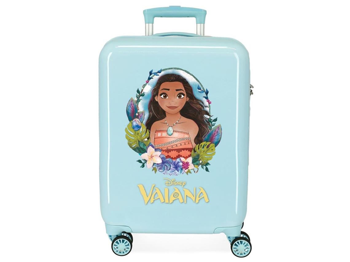 Maleta De Cabina Disney Vaiana Turquesa (55x38x20cm - 34l)