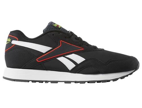 Zapatillas Deportivas REEBOK Rapide Mu Hombre (Negro, Rojo, Blanco - Material Sintético, Tela - 40,5)