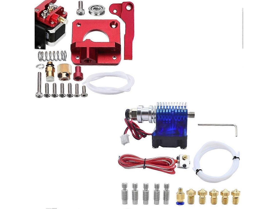 1 Set Mk8 Extruder Aluminum Alloy Drive Printer Extruders Kit 1 Set J Style Head Hotend Full Kit