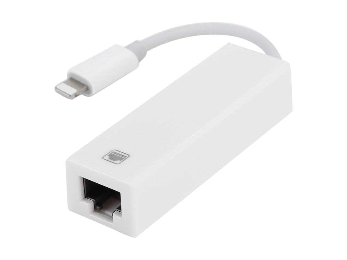 Adaptador De Red Cableado (admite La Conexión De Iphone 11 Y Ipad Con Cable Ethernet Rj45 De 3 Pies)