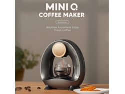 Cafetera semiautomática portátil de 240 ml y 1400 W para uso doméstico.