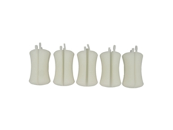 5 soportes de silicona luminosos reutilizables para cañas de pescar