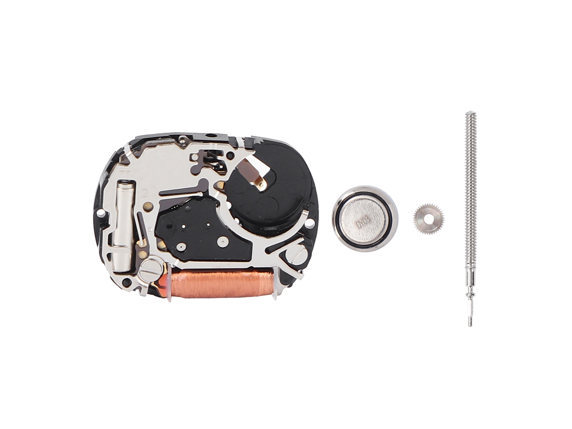 Mecanismo De Reloj Vc01 Para Repuestos Y Reparación, Incluye Batería Sr621sw.