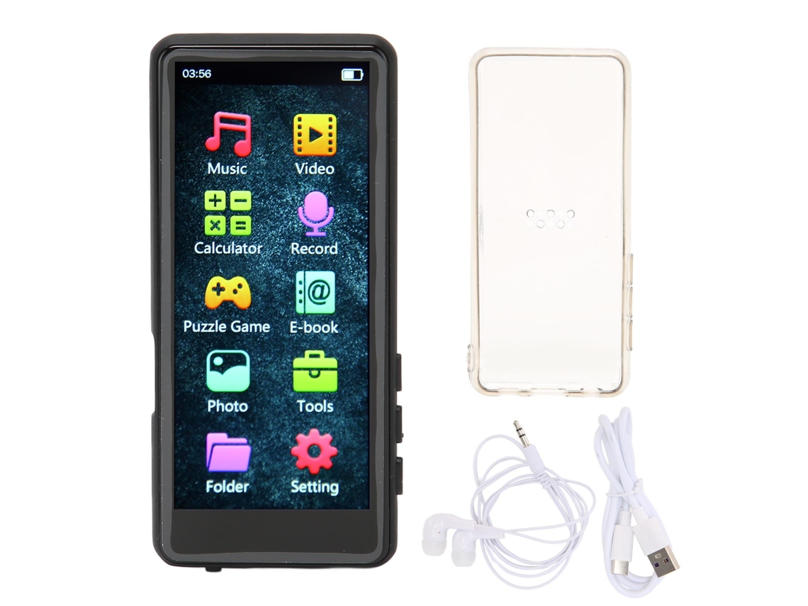 Reproductor Mp4 (pantalla Táctil Completa Hd De 3.5 Pulgadas, Compatible Con Reproducción Externa Bluetooth)