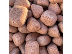 Bolsa de guijarros de salmón reciclados de 20 kg / 10-50 mm