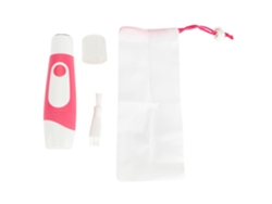 Afeitadora eléctrica para mujer, recortadora de vello resistente al agua para axilas y piernas.