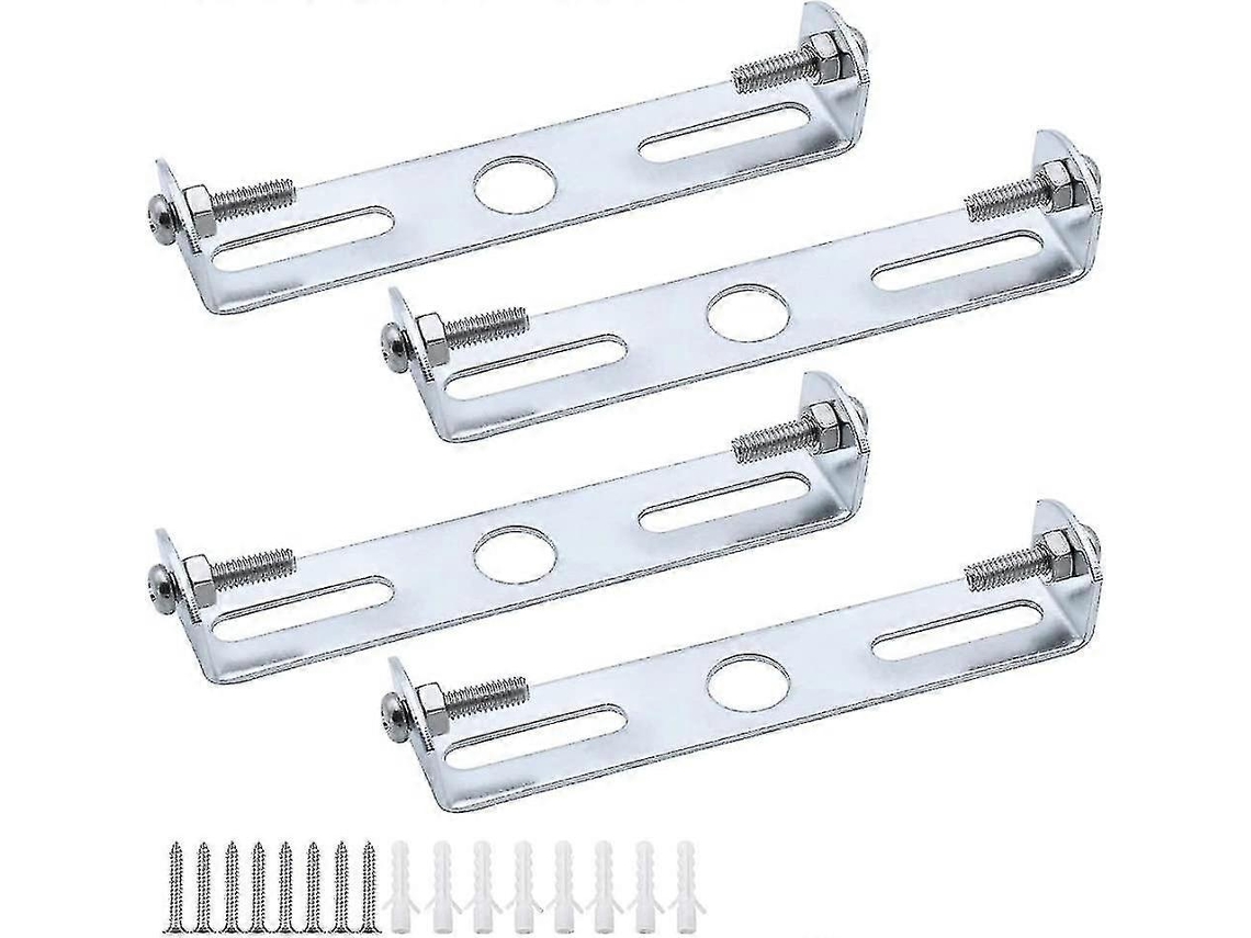 4 Soportes De Techo 100mm Accesorios De Lámpara Colgante Material Metal Instalación Fácil Para Lámparas De Techo Cristal Y Home Office