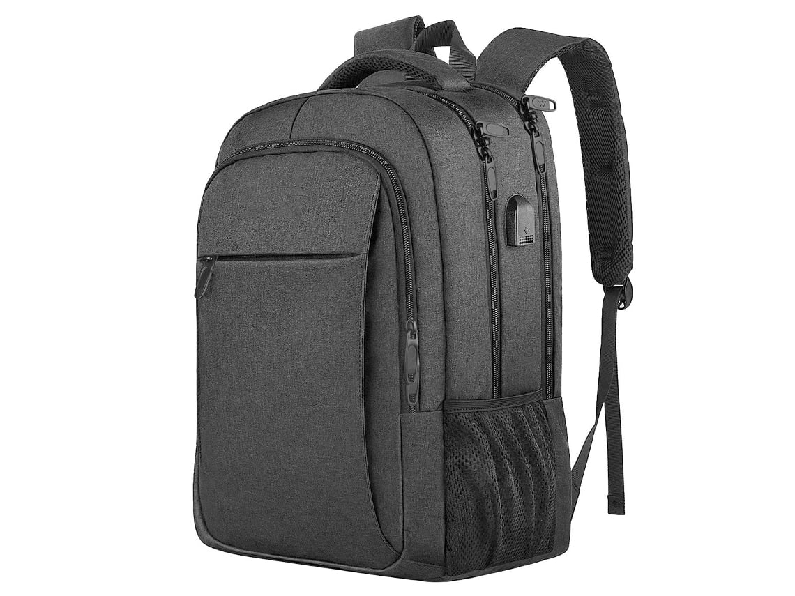 Mochila de viaje para computadora portátil Mochila para juegos Mochila de  negocios repelente al agua Mochila elegante para computadora portátil,  Negro