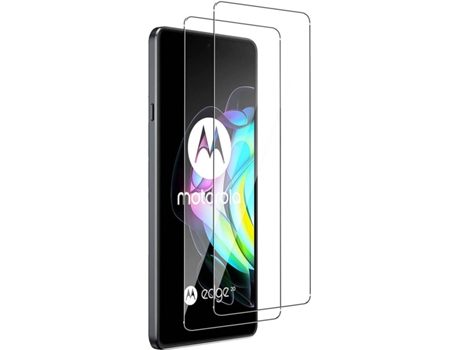 Kit 2 Protectores Cristal Motorola Edge 20 PRO Case-Friendly Transparente