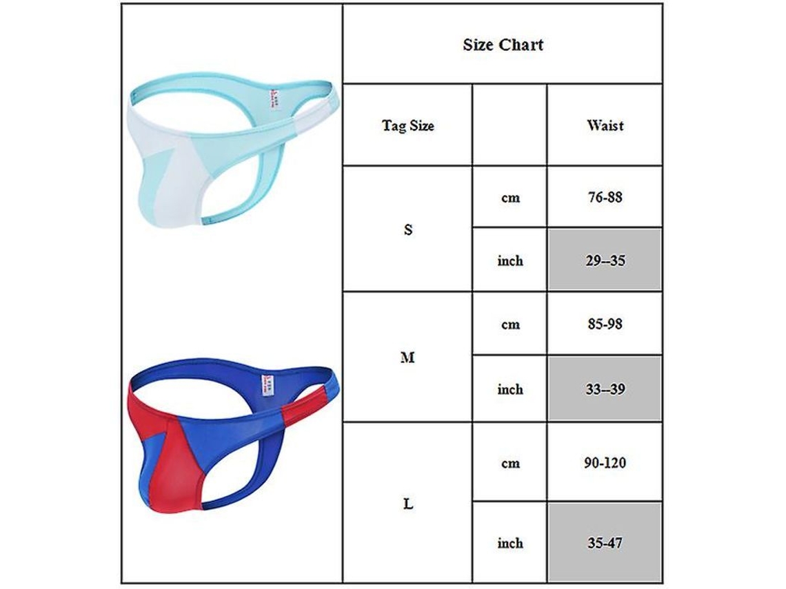 Tanga de poliéster para hombre modelo 2026 con bloques de color (Nuevo)