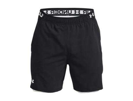 Pantalones Cortos UNDER ARMOUR Tejidos Vanish Tecido Blanco (M)