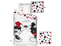 Funda de Edredón DISNEY Algodão mickey minnie