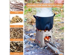 Invernadero de madera plegable compacto Aomiun para acampar