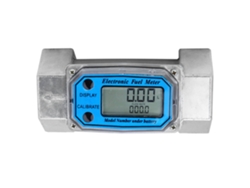 Caudalímetro Digital Para Turbina Diésel De 15-120 L, Rosca Npt De 1,5 Pulgadas, Color Azul, Con Precisión De ±1 %.