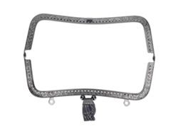 Marco Metálico Retro De 20 Cm Para Bolso Con Cierre De Broche Para Manualidades B01-027—00479