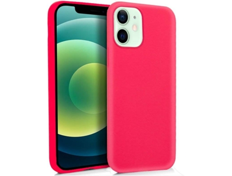Funda para iPhone 12 COOL Silicona Rosa
