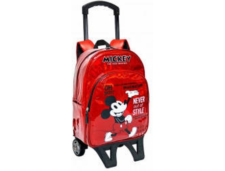 Mochila TOYBAGS Con Trolley Adaptable Mickey ( 42 cm)