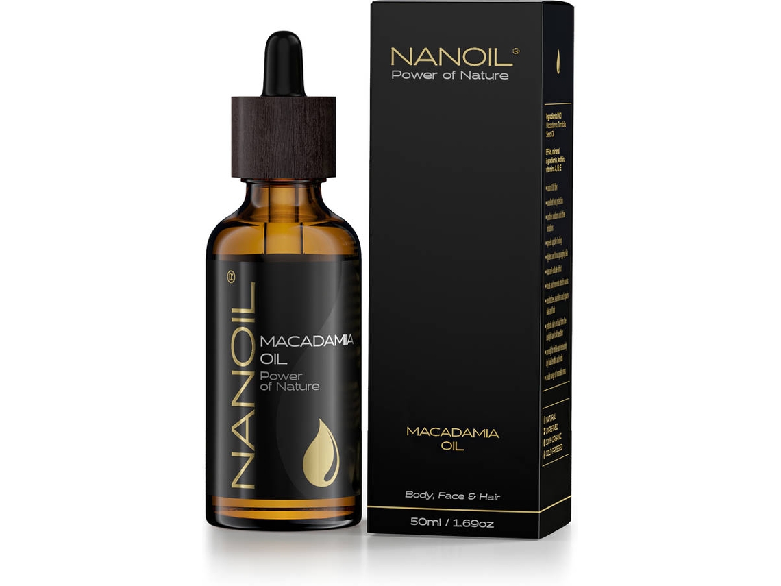 Aceite de Macadamia NANOIL Macadamia Oil (50 ml)