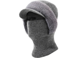 Gorro Ushanka Grueso Y Cálido Para Invierno - Accesorio De Vestuario Para Exteriores Calentador De Cuello