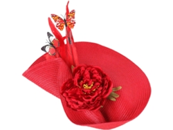 Fascinateur En Paille Pince Y Diadema Pour Mujer, Chapeau De Banquy Élégant Mariage Goûter
