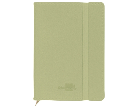 Cuaderno LIDERPAPEL 120h 70 g/m² verde horizontal (A6)