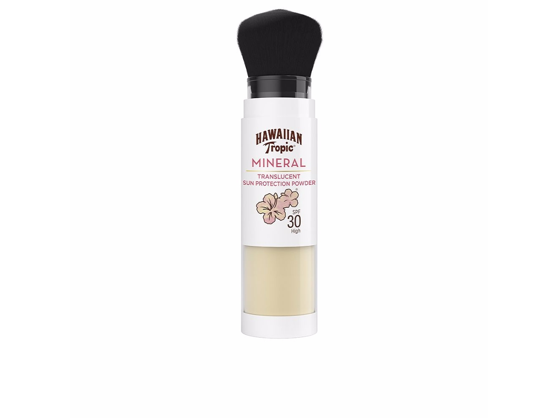 Brocha Mineral Brush con Color Spf30 HAWAIIAN TROPIC