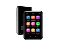 Reproductor MP3 de metal de 2,8 pulgadas con pantalla táctil, Bluetooth, MP4, tarjeta sin pérdida, calidad de audio sin pérdida, 16 GB Sfushos