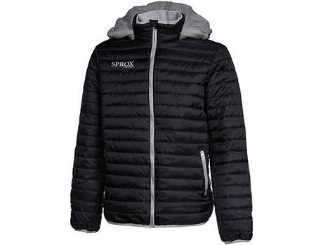 Chaqueta PATRICK Acolchada Sprox (Negro y Gris - 4XS)