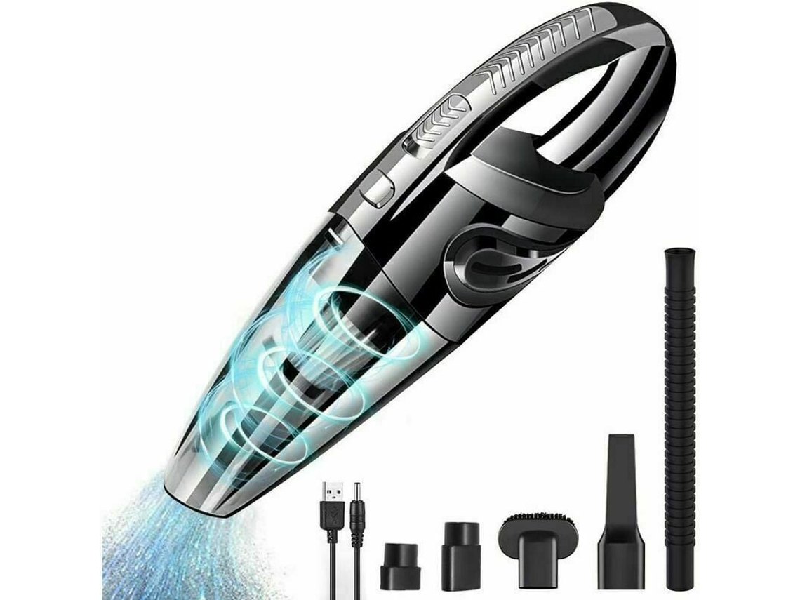 Aspiradora De Mano Inalámbrica Mdug De 120 W Y 2200 Mah Con Función Húmeda Y Seca, Recargable