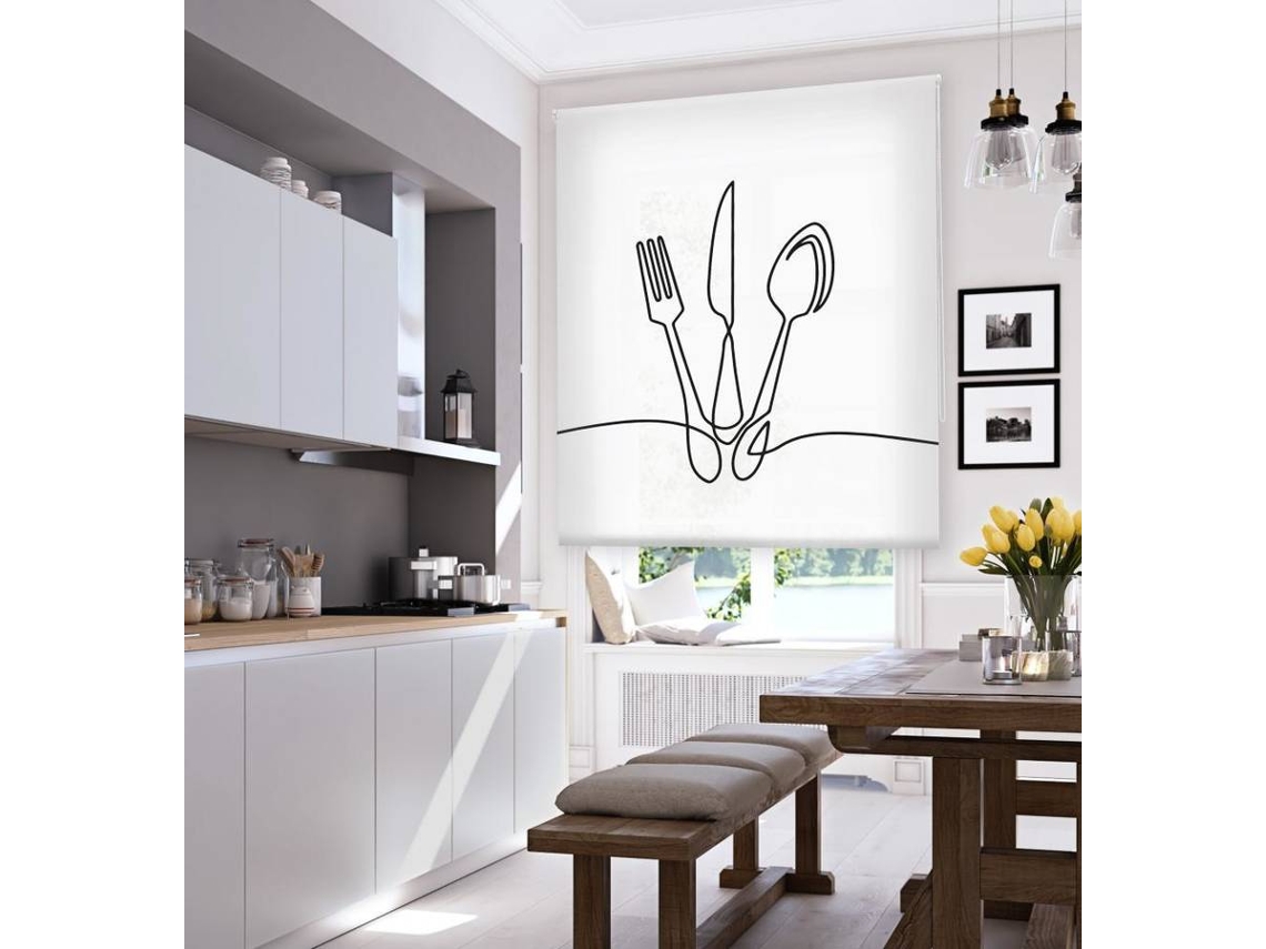 Estor Enrollable HAPPYSTOR Estampado Digital Cocina HSCC20503 190x250 cm