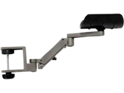 Soporte ergonómico para computadora con brazo de aluminio ajustable y reposamuñecas para mouse, Gokoco