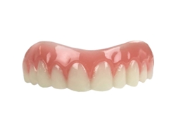 Carilla Cosmética Para Blanquear Los Dientes, Cubierta De Silicona, Prótesis Dentales Superiores De Simulación, Plástico, Ajuste Rápido, Cómoda