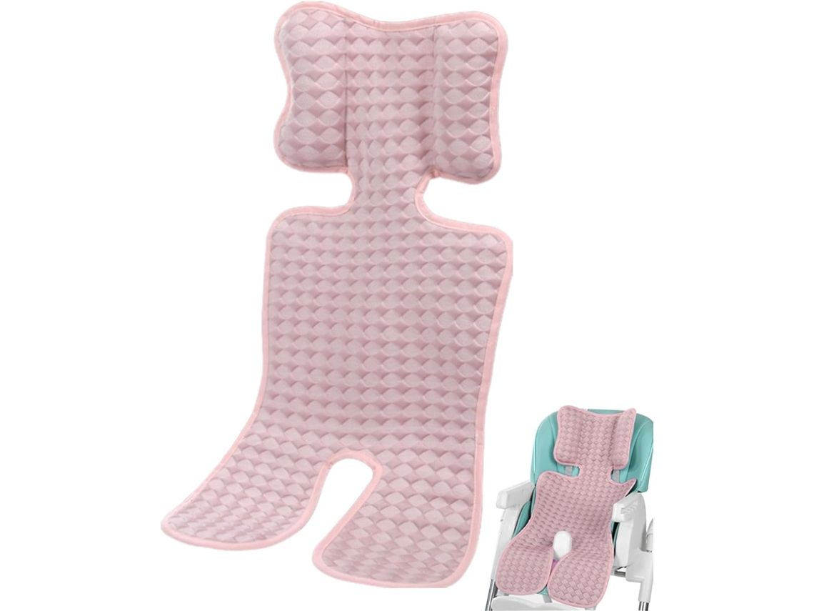 Cojín para asiento de cochecito de bebé, almohadilla refrescante universal de verano/rosa Gertiz