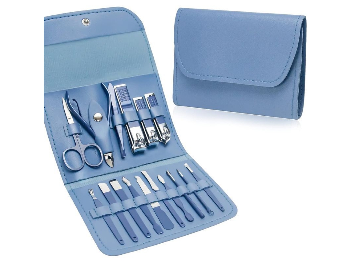 Kit De Manicura Profesional Con 16 Herramientas Para El Cuidado De Las Uñas, Cortaúñas Y Herramienta De Pedicura.