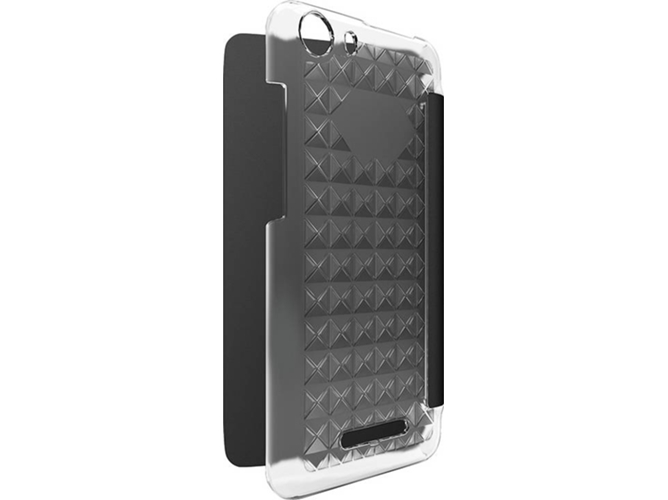 Funda WIKO Lenny 2 Folio Diamonds Negro
