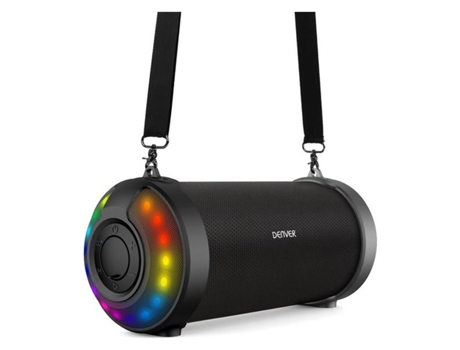 Altifalante Bluetooth Denver Electronics Btg-212 1500 Mah Led Rgb 8,5 W Negro