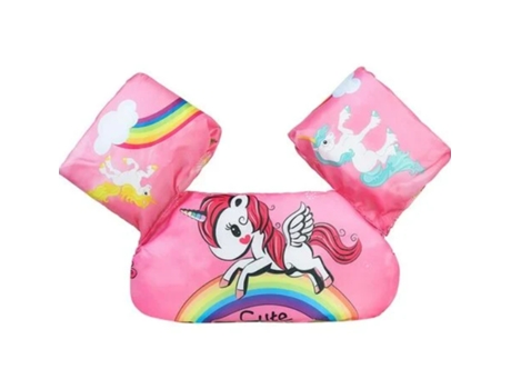 Flotador de natación para niños - Flotador de piscina Unicornio rosa ZMDECQNA