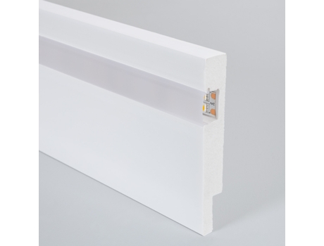 Moldura Rodapié para Tira LED Modern