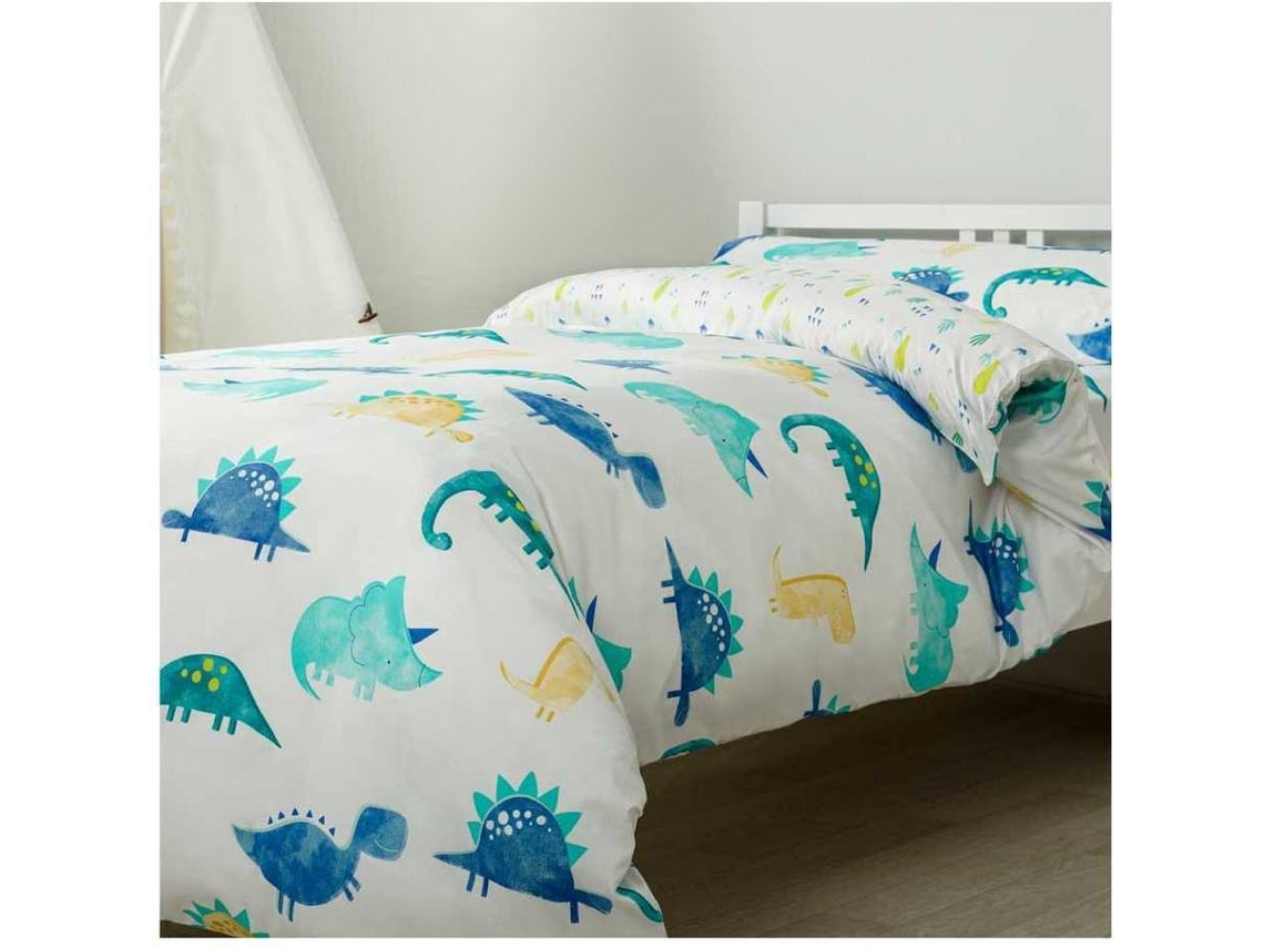 Funda de Edredón COTTON ARTEAN Infantil (Azul - 150x220 cm - Microfibra)