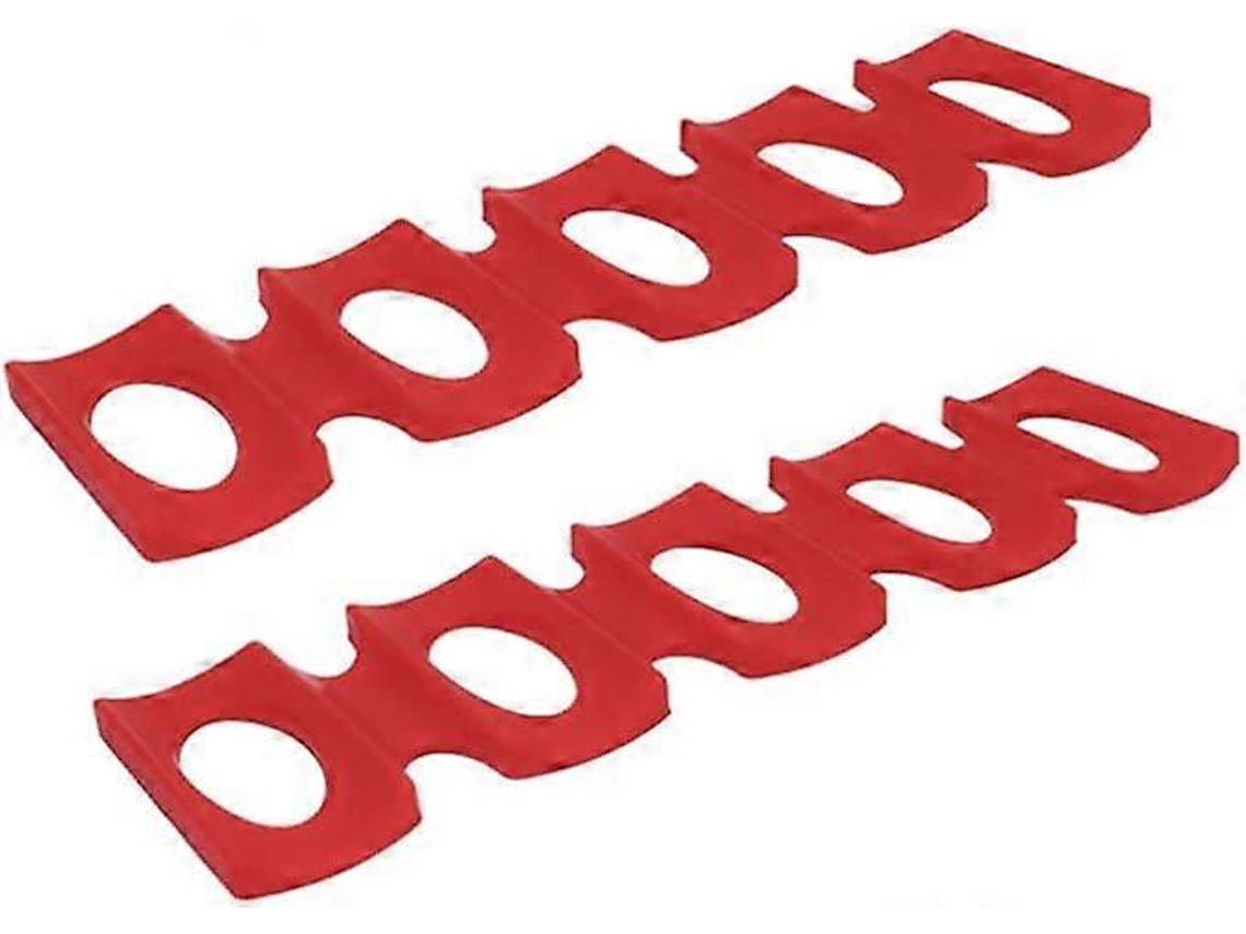 Portavasos De Nevera De Silicona Apilable Porta Botellas Ligeras Para Cerveza Bebidas Hogar Oficina Supermercados 2 Piezas