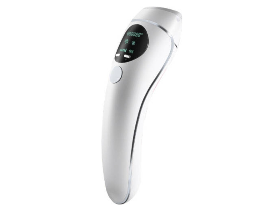 Dispositivo de depilación permanente IPL, sistema de depilación corporal completa, apto para cuerpo, rostro, bikini y axilas Yizhood (blanco)