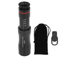 Lente Telescópico Monocular 10x26 Para Teléfono Móvil Ligero Portátil Con Clip Para Observar Aves Conciertos Senderismo Viajes